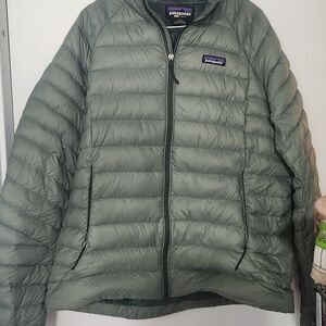 Patagonia Green Puffer Jacket